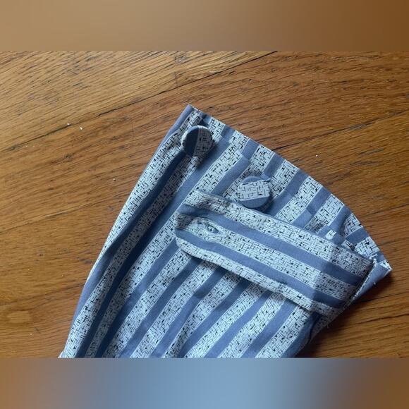 40s Vintage Grey Two Piece Striped Skirt Suit - Picture 10 of 11